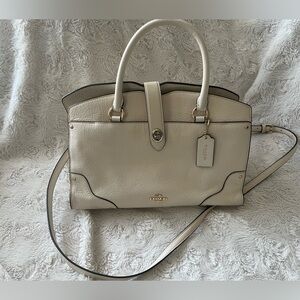 COACH Mercer Satchel 30 37575 Bag Handbag Shoulder Ladies